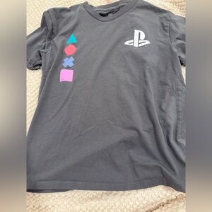 GAP Gray Kids T-Shirt with Playful Graphics